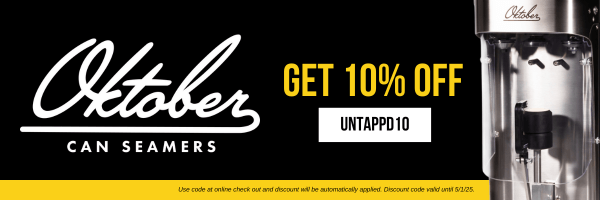 Oktober Can Seamers, 10% off, use code UNTAPPD10