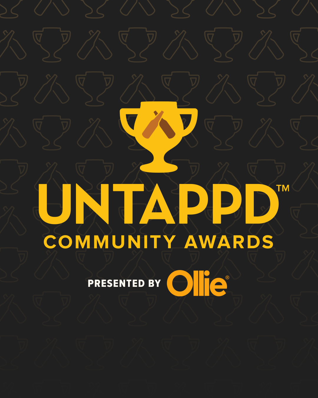Social media image asset for the Untappd Community Awards