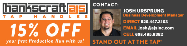 Hankscraft AJS Tap Handles