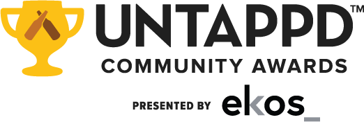 Untapd Community Awards, presented by Ekos