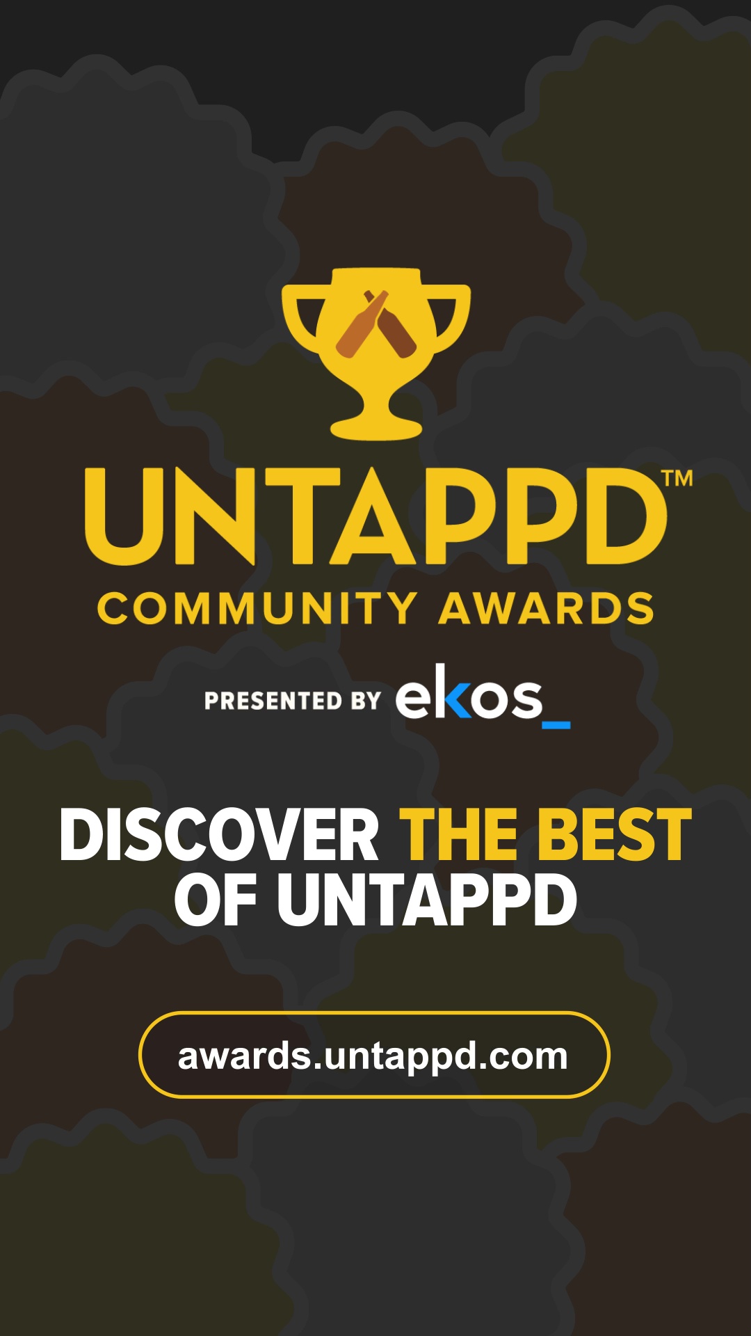 Still image of Untappd Community Awards reel