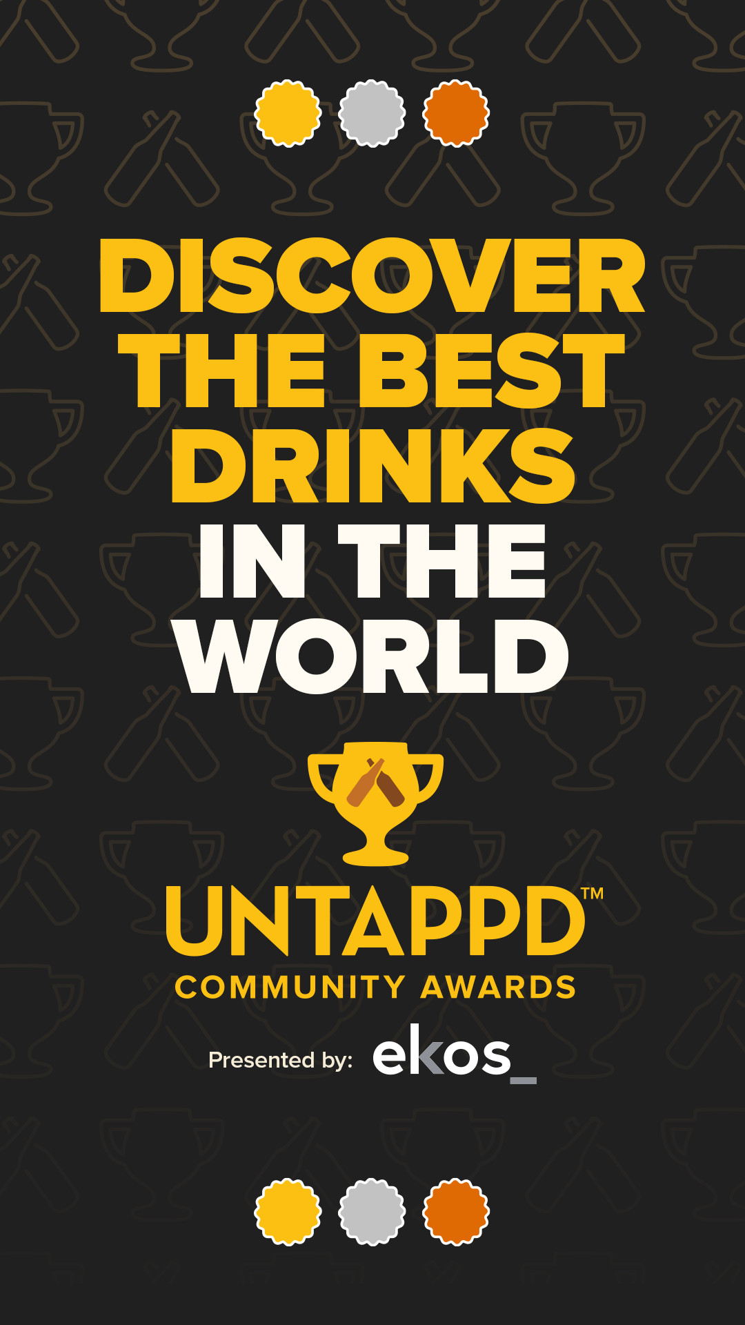 Untappd Community Award shareable asset